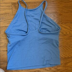 lululemon athletica Blue Racerback Tank